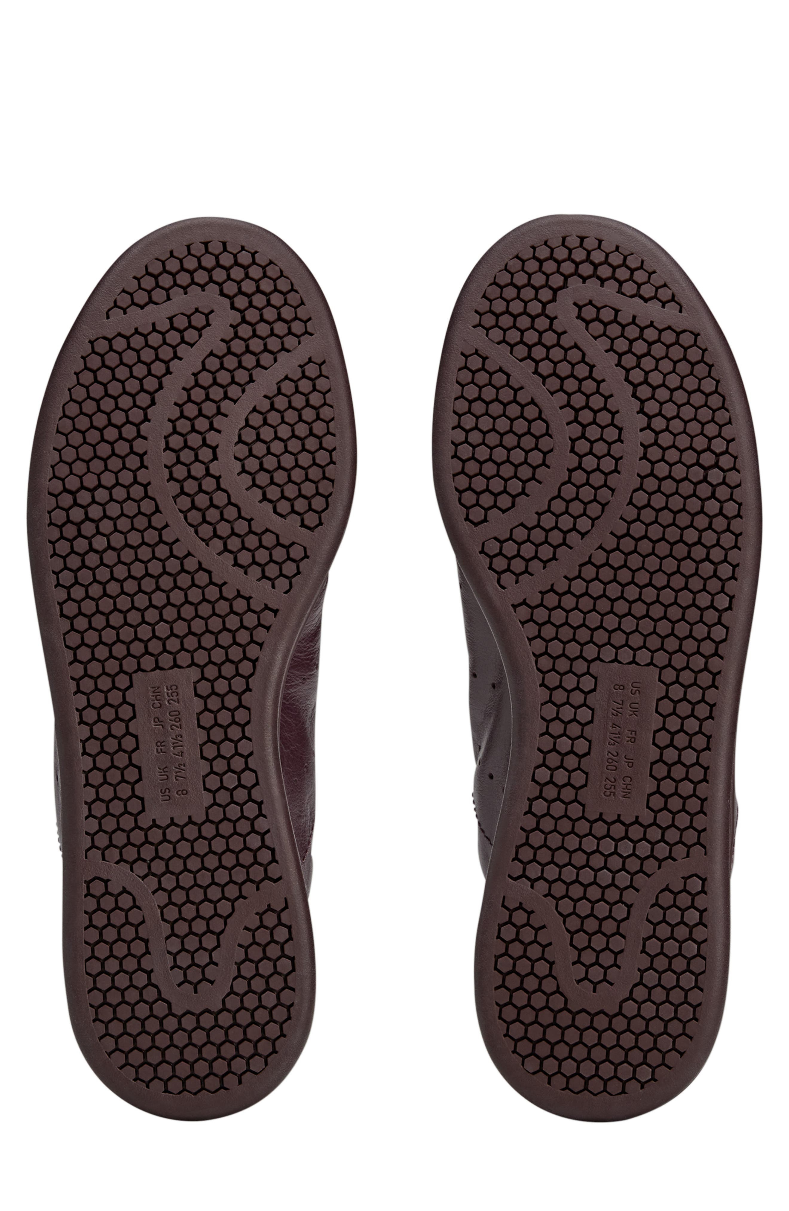 Y-3 Gender Inclusive Stan Smith Sneaker in Shadow Maroon/Black at Nordstrom - 4