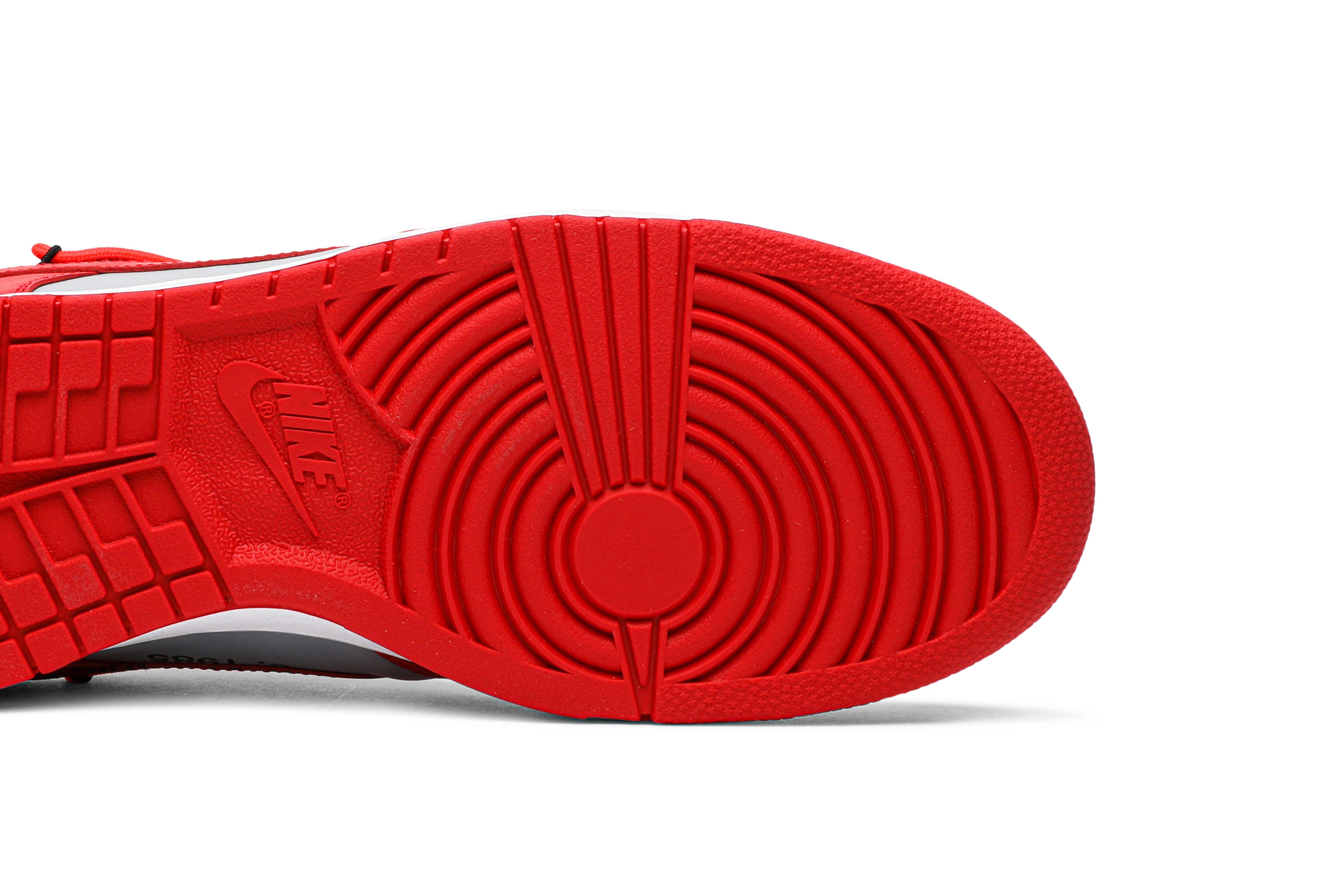 Off-White x Dunk Low 'University Red' - 5