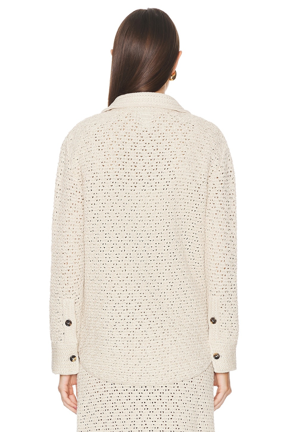 Long Sleeve Button Up Top - 4