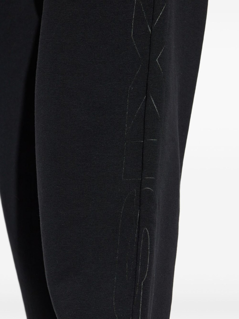 elasticated drawstring track pants 5