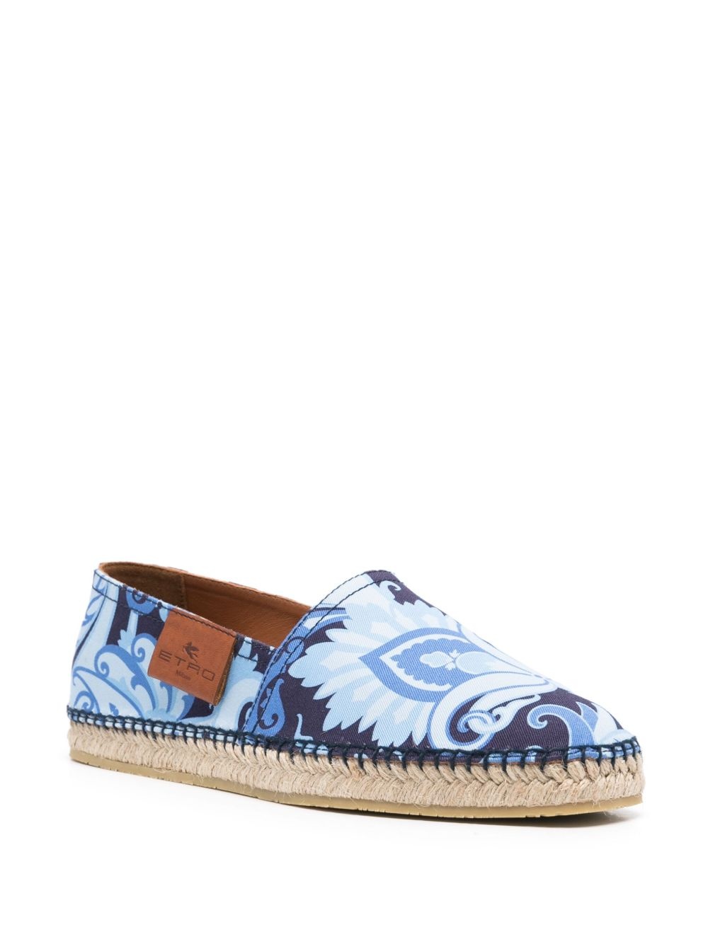 paisley-print espadrilles - 2