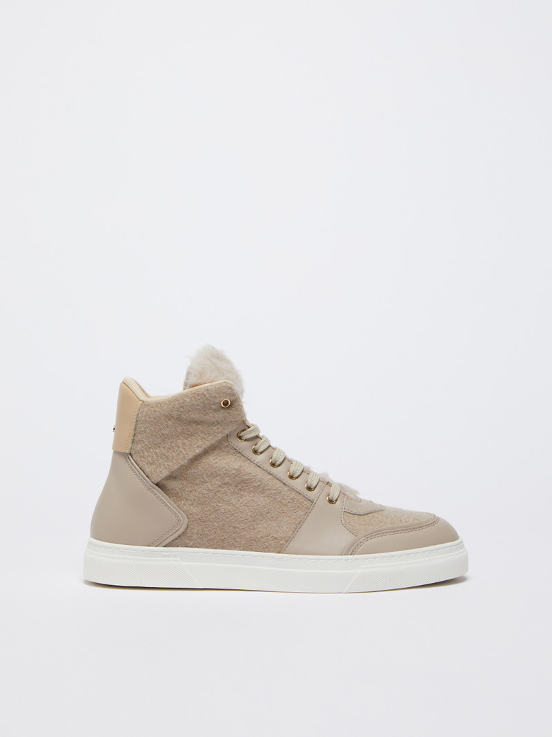 KLEA Split leather and leather sneakers 1