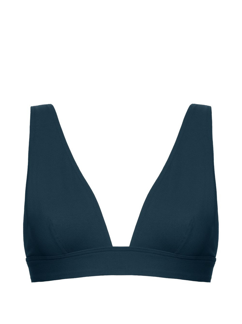 Chrome triangle bikini top 1