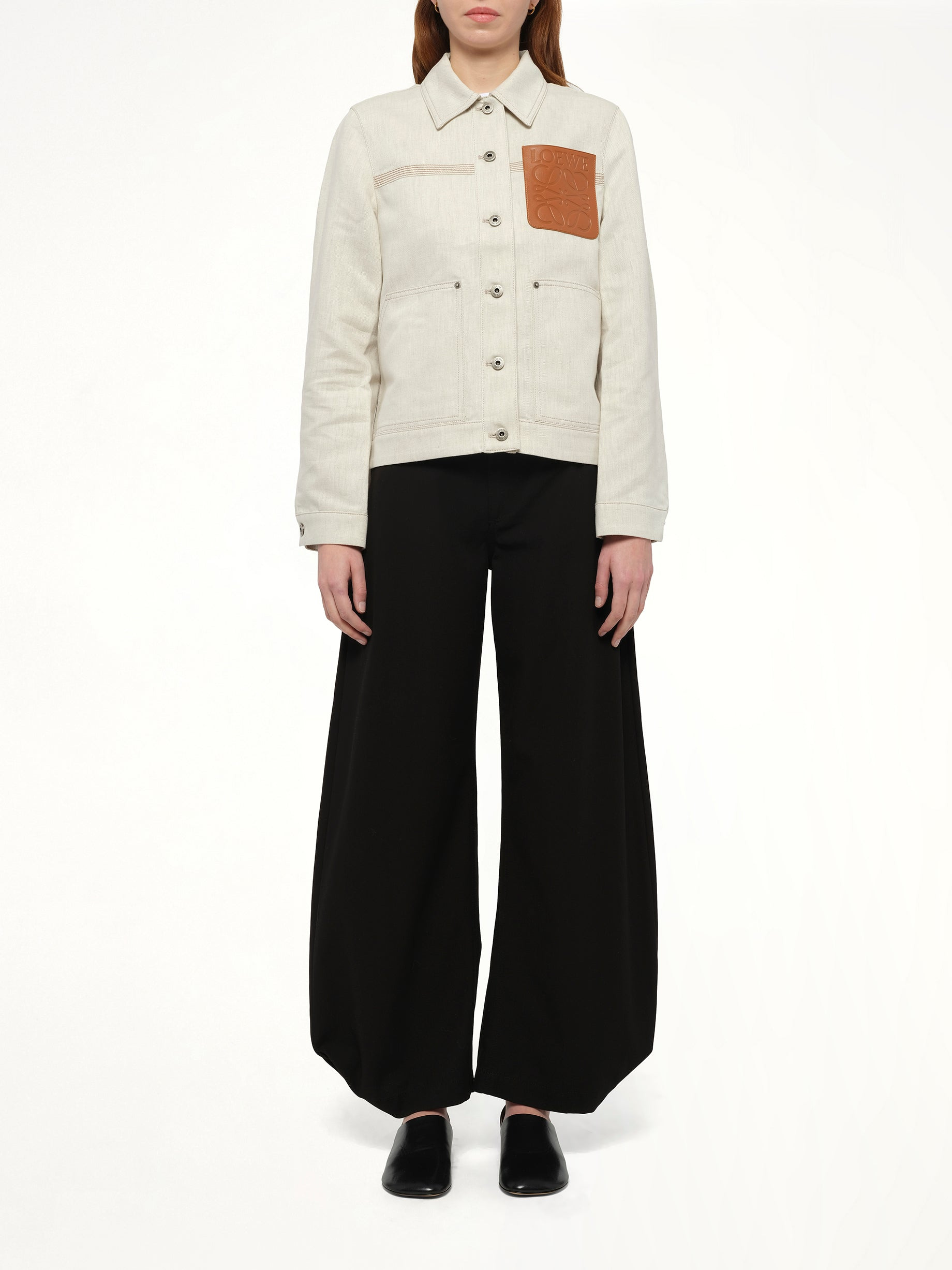 Workwear Jacket in Ecru - 7