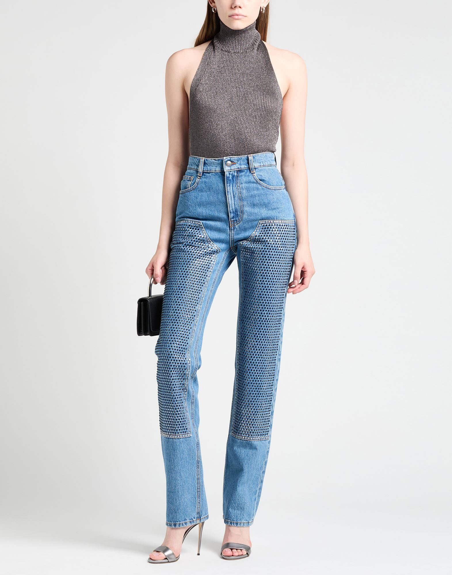 Blue Women's Denim Pants - 2