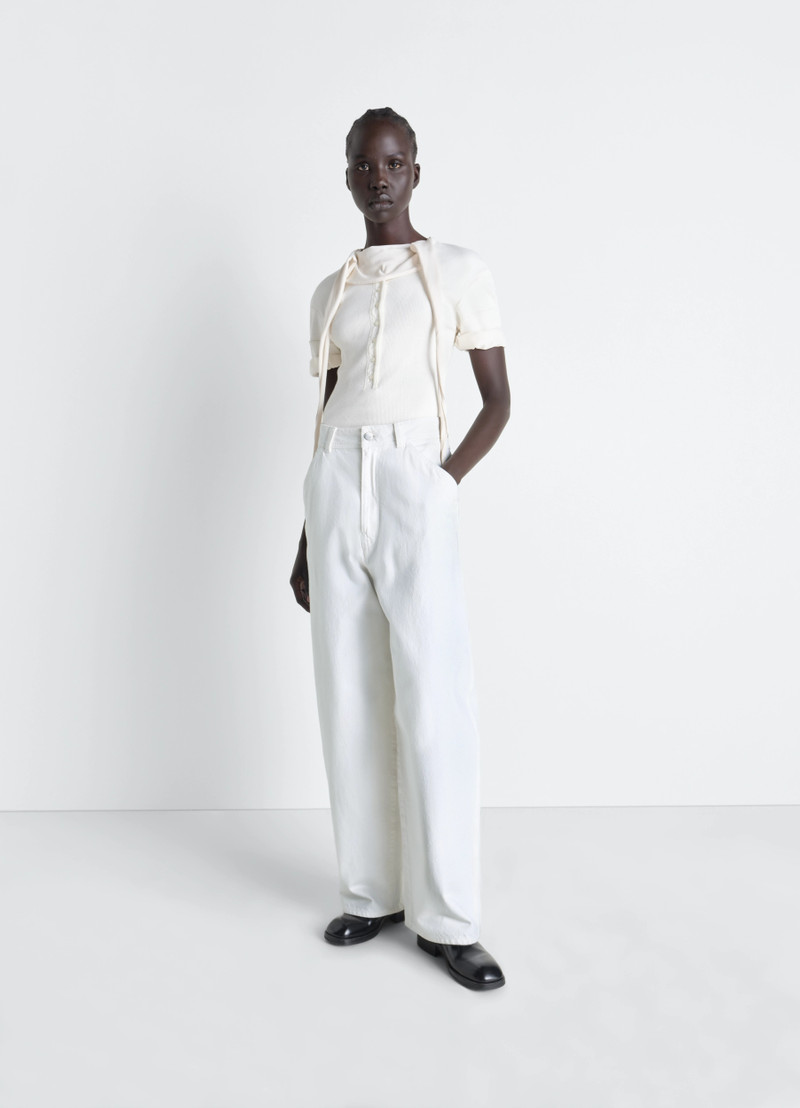 Lemaire LARGE PANTS IN DENIM outlook