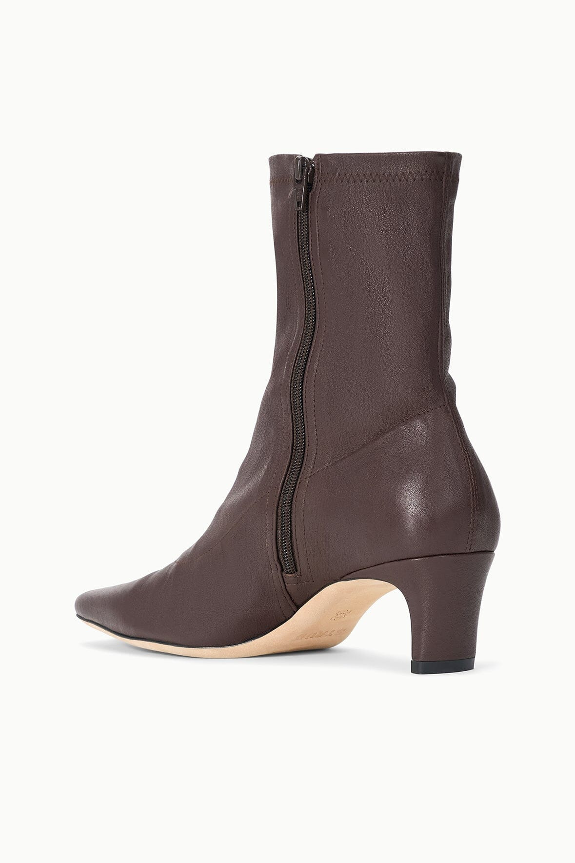 STAUD WALLY SOCK ANKLE BOOT ESPRESSO - 9