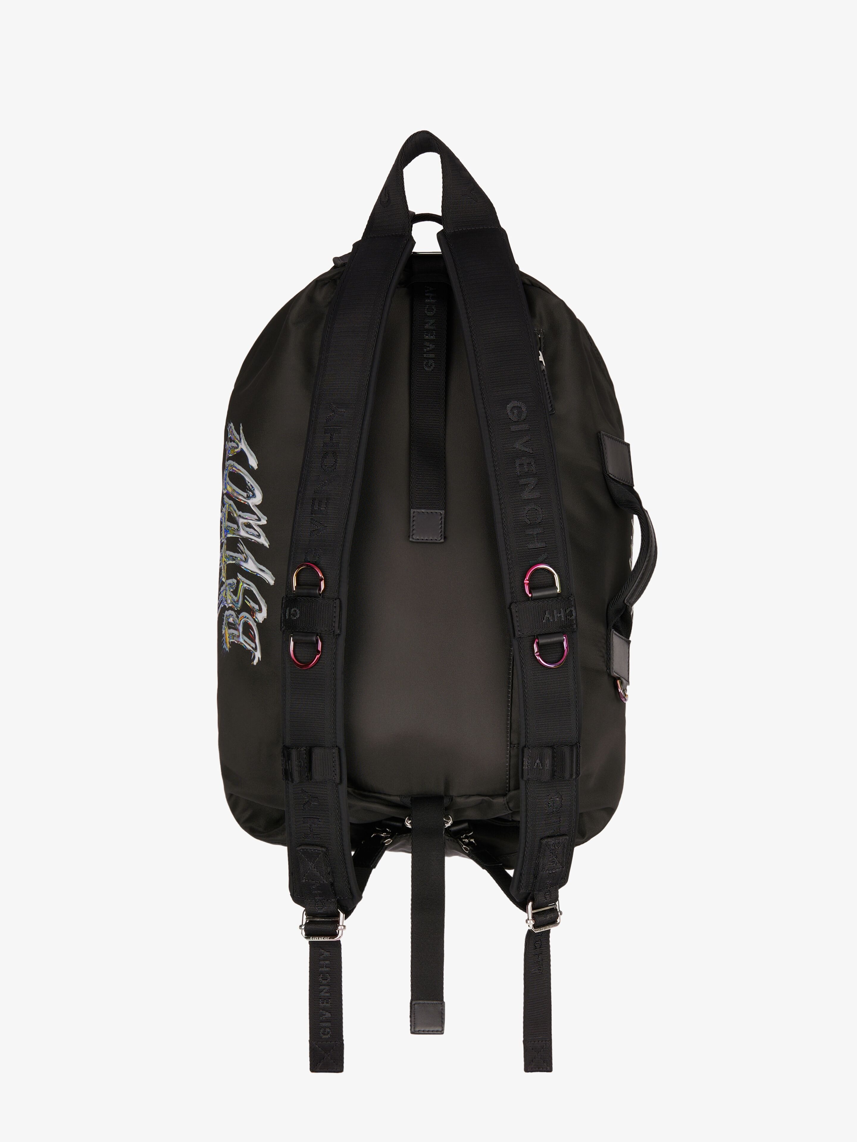 G-ZIP BACKPACK IN PRINTED NYLON - 4