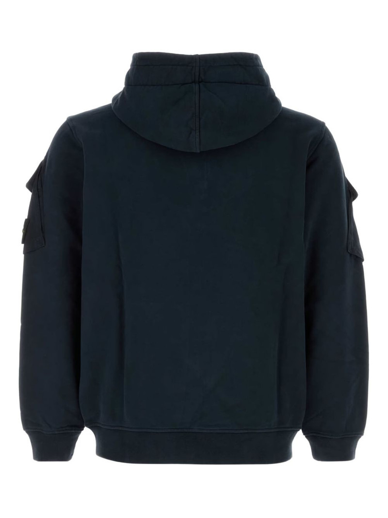 Stone Island zip-up cotton hoodie outlook