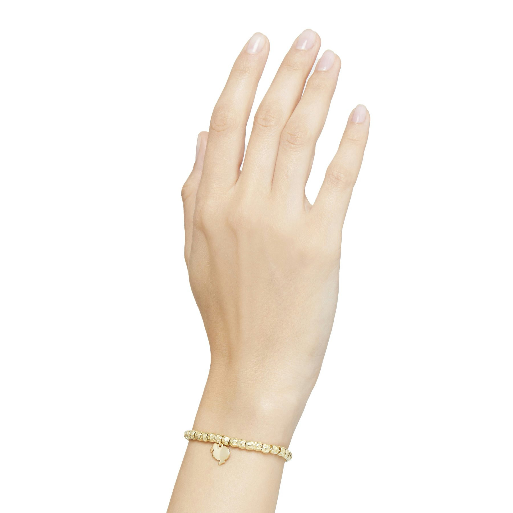 YELLOW GOLD GRANELLI BRACELET - 4