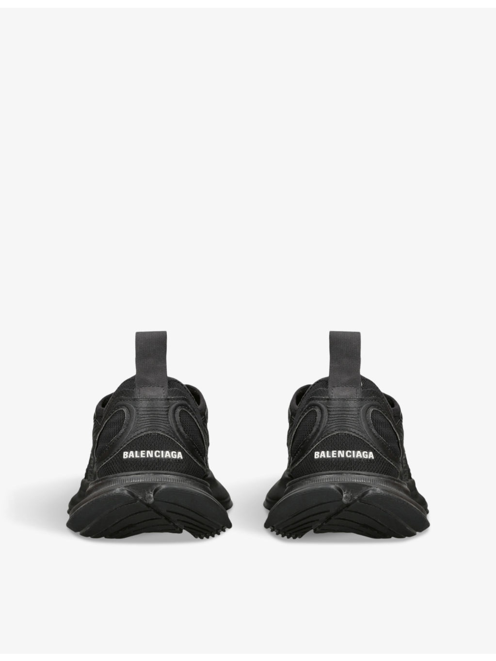 Circuit Runner mesh and faux-leather low-top trainers - 4