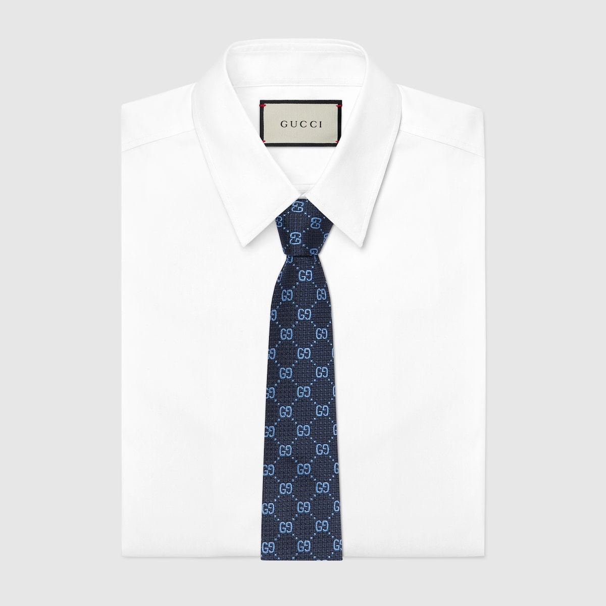 GG silk jacquard tie - 2
