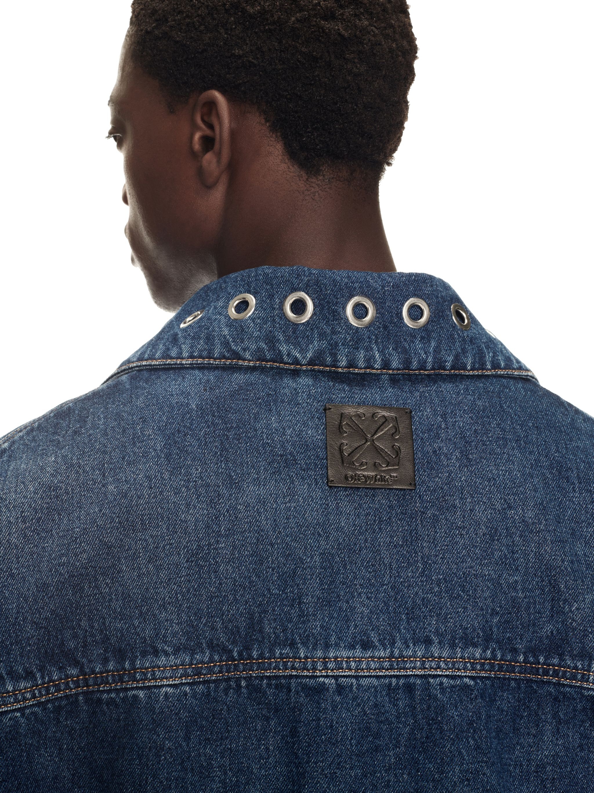 Eyelet Denim Jacket - 5