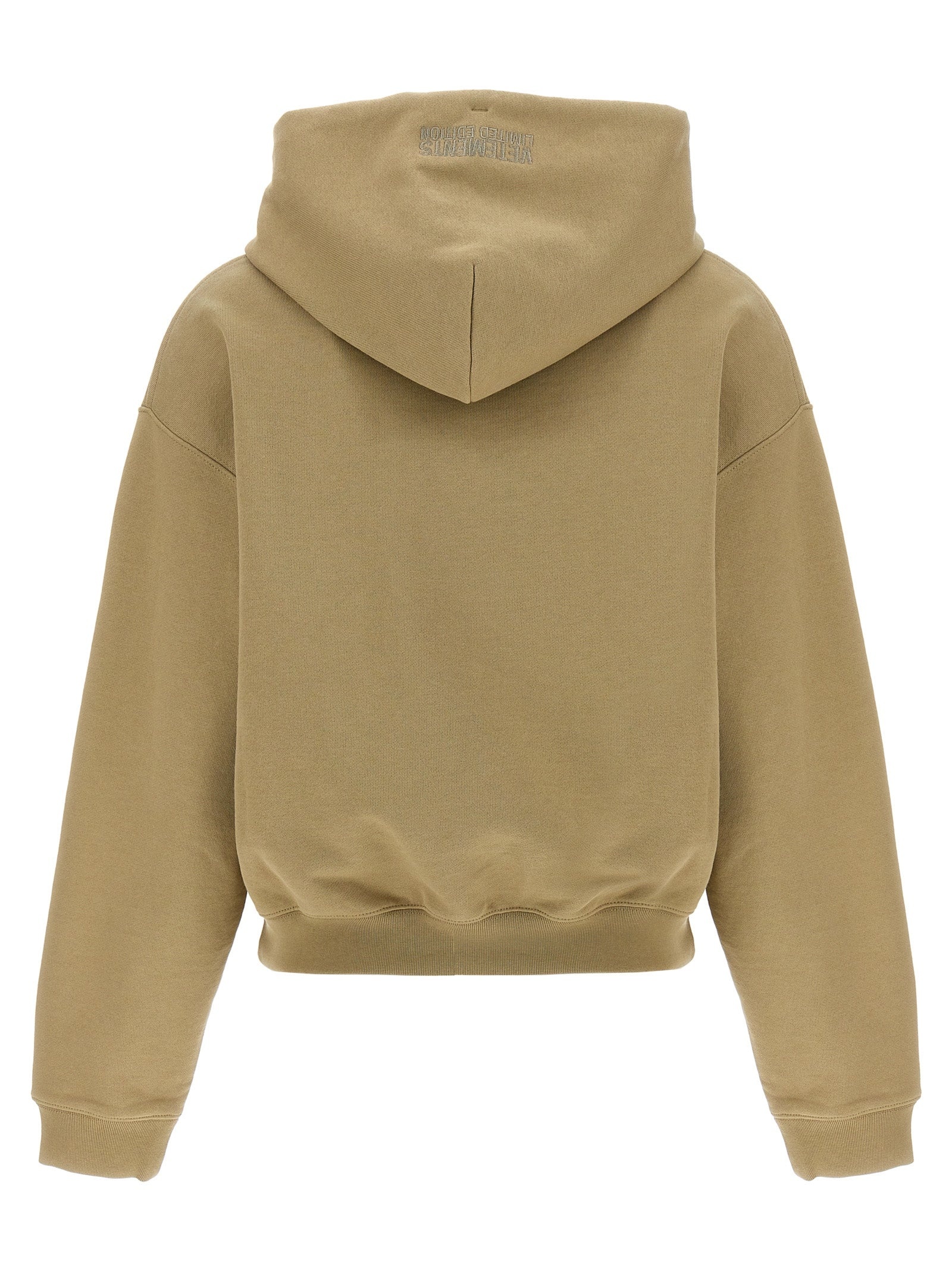 Oval Logo Sweatshirt Beige - 2
