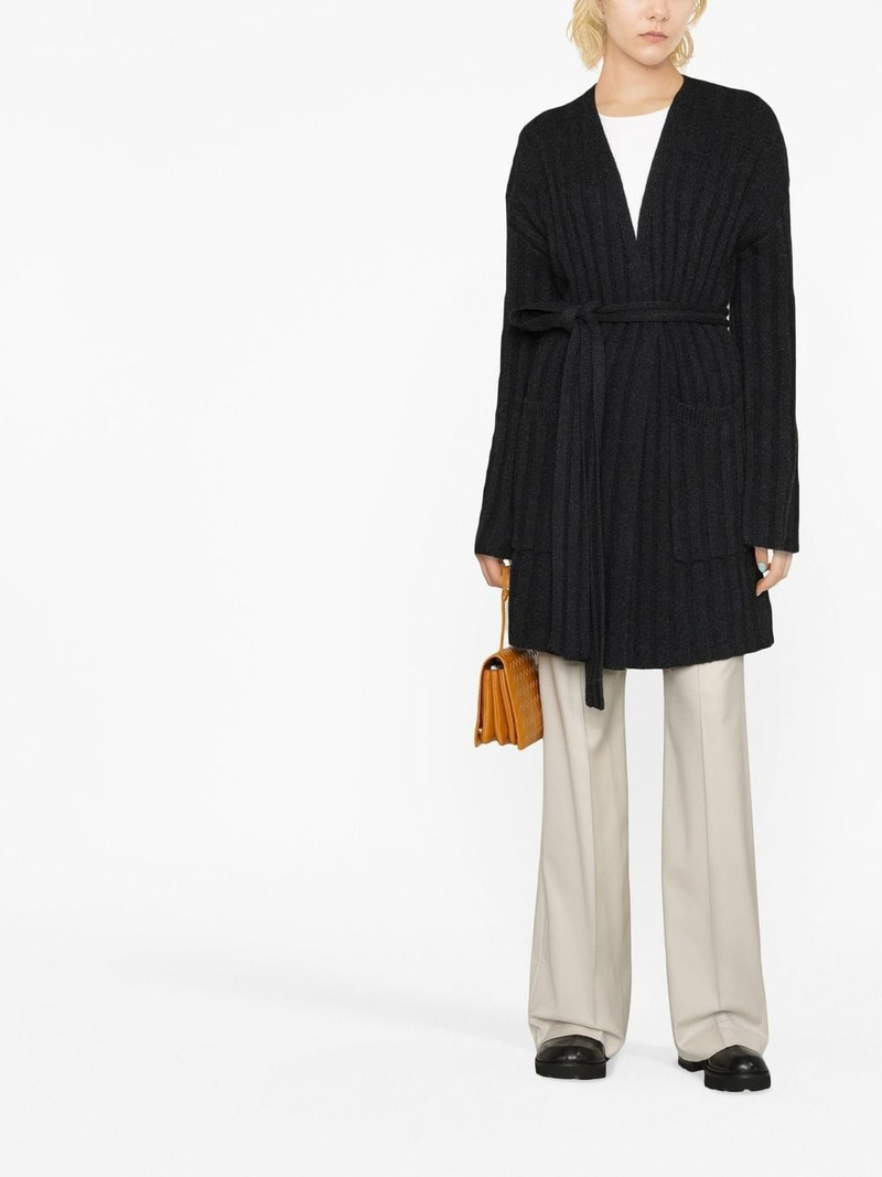 JOSEPH tie-waist cashmere cardigan outlook