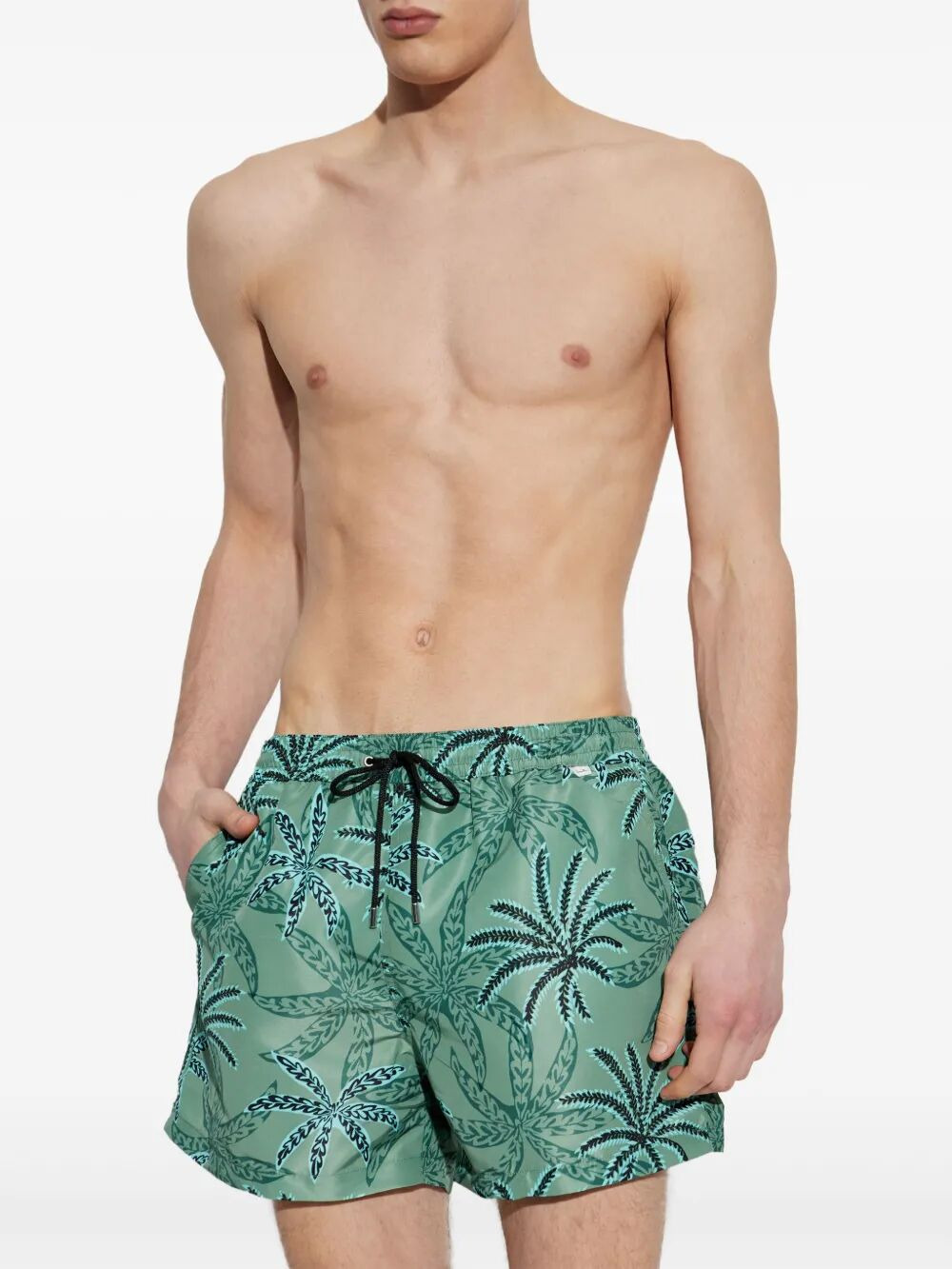 Paul Smith Men Mens Swim Short Palms - 2