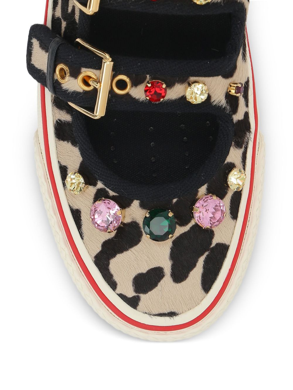 Dollyboard leopard-print sneakers - 4