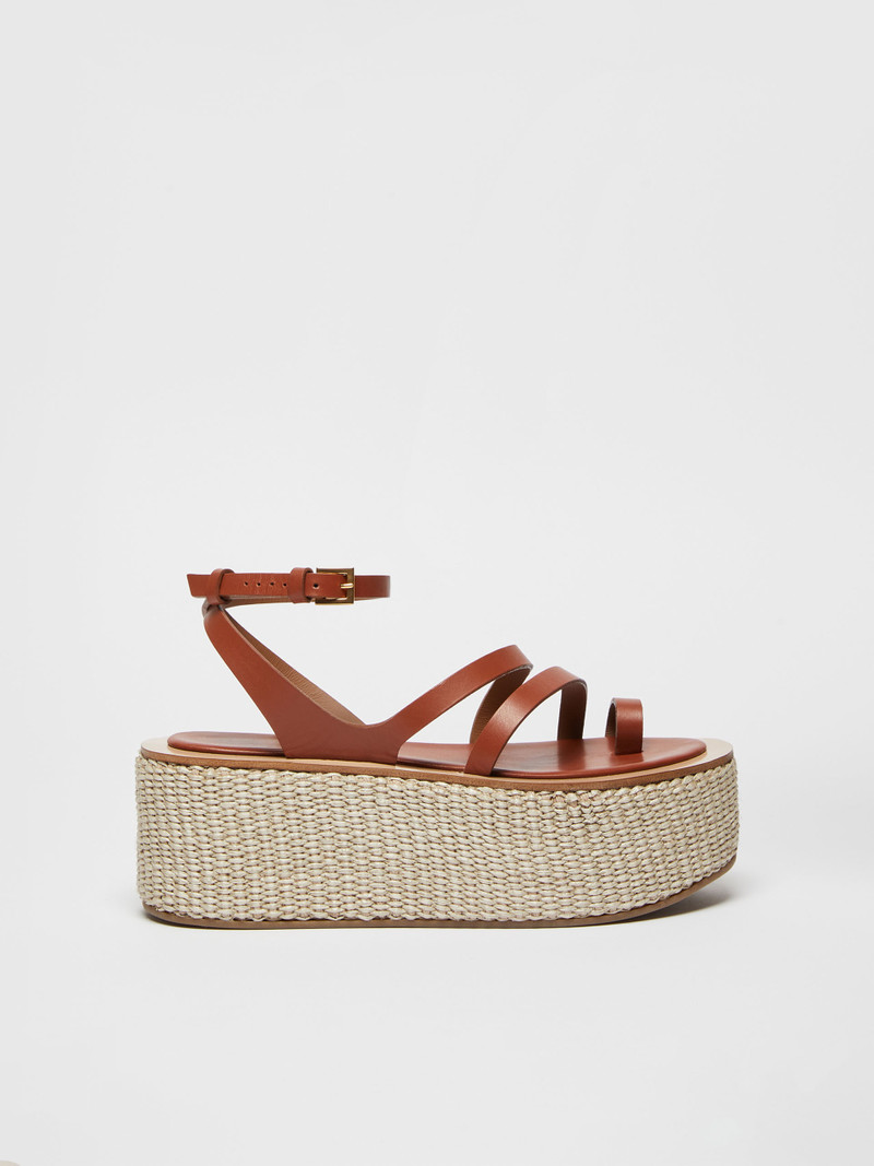 BIARRITZ Leather sandals 1