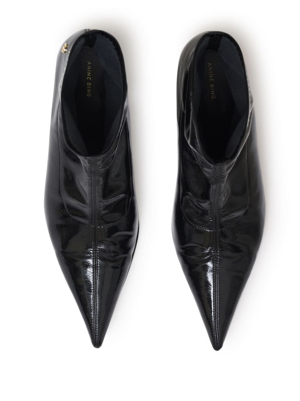 Hilda high-shine ankle boots - 4