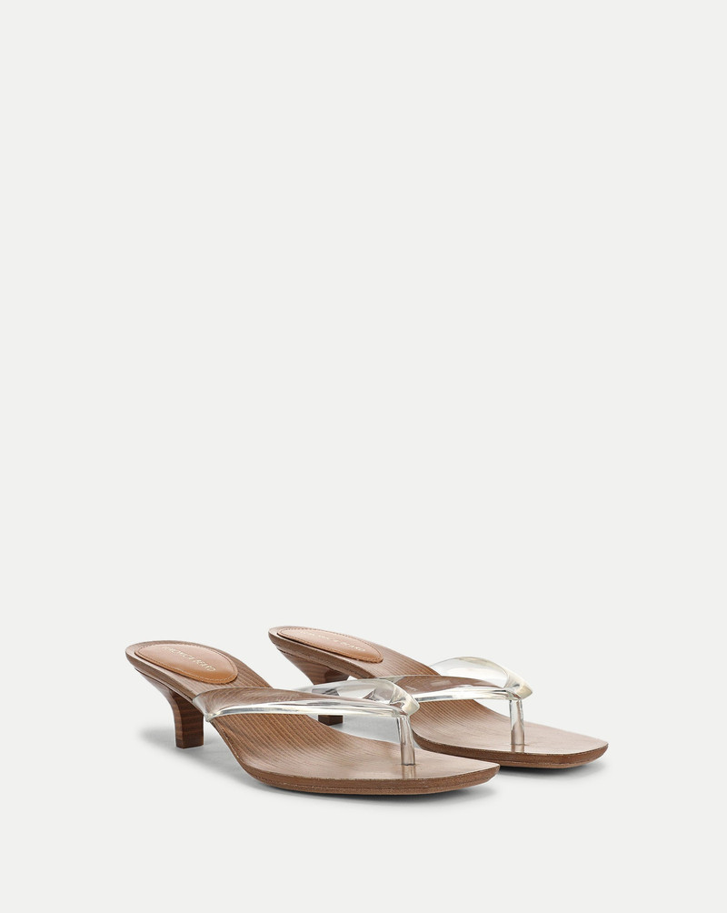 CLEA JELLY KITTEN-HEEL SANDAL 2