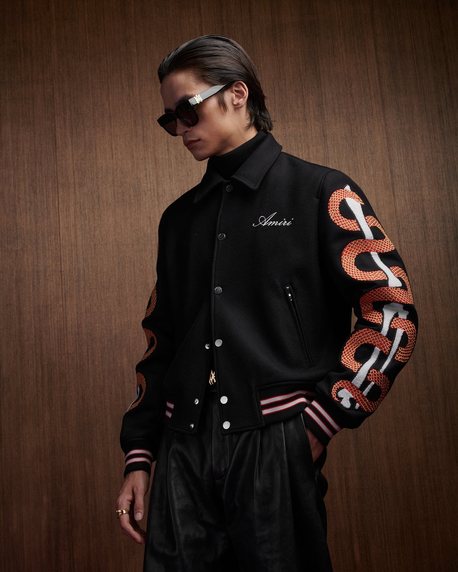 AMIRI AMIRI SNAKE BONES JACKET | REVERSIBLE