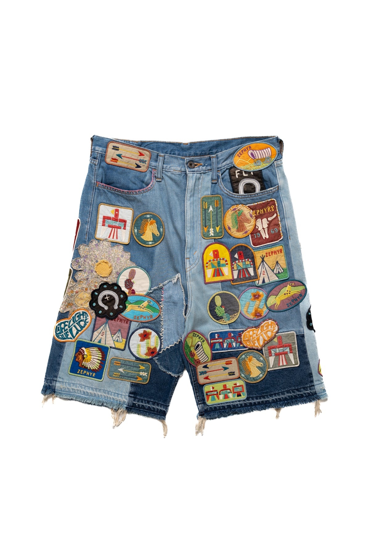 Kapital 12.5oz Denim 5P Shorts (ZEPHYROS INSANE Remake