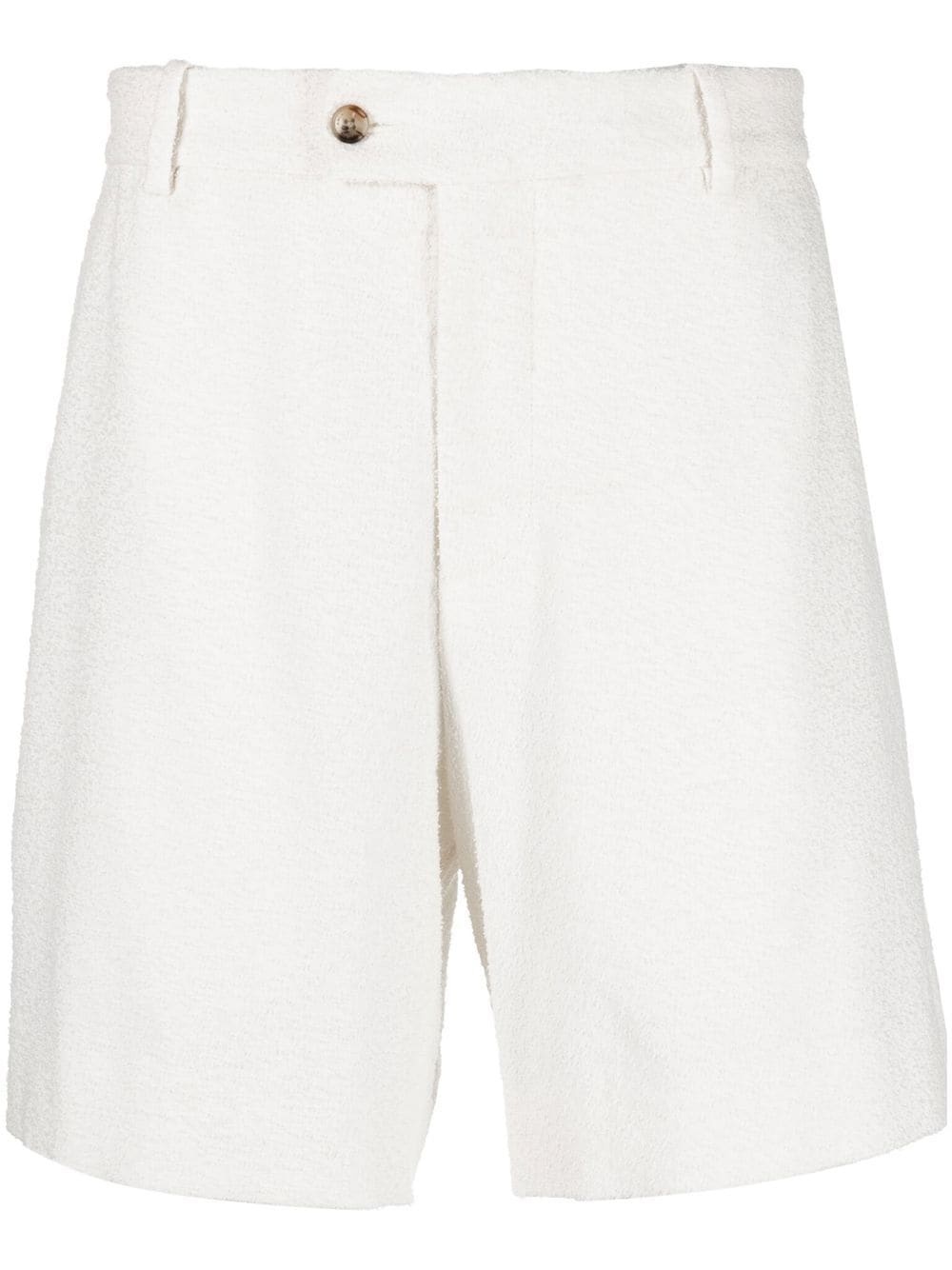 straight-leg tailored shorts - 1