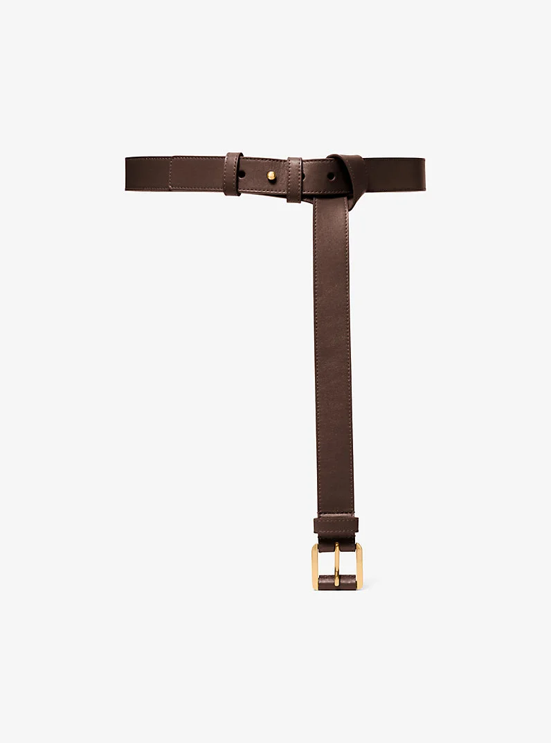 Kaitlin Leather Trouser Belt - 1