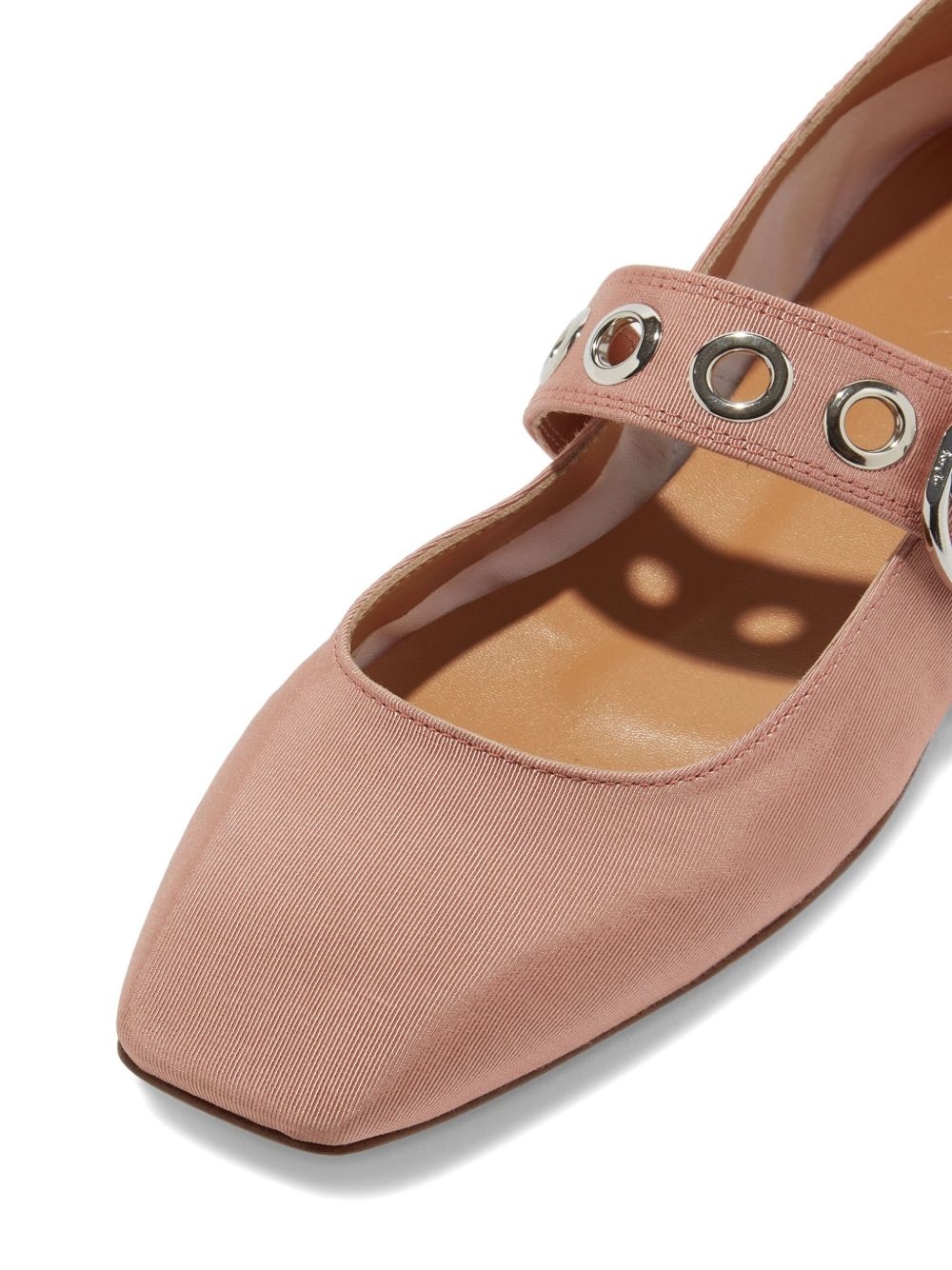 Uma eyelet-buckle ballet flats - 5