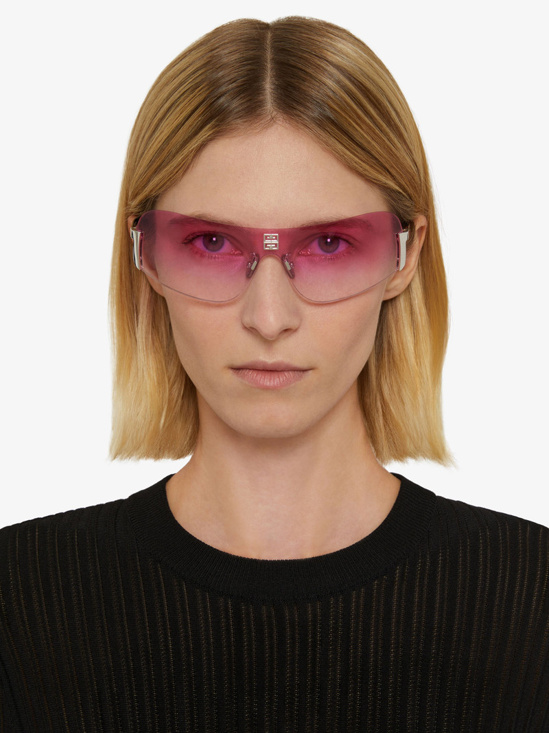 4G MASK UNISEX SUNGLASSES IN METAL 3