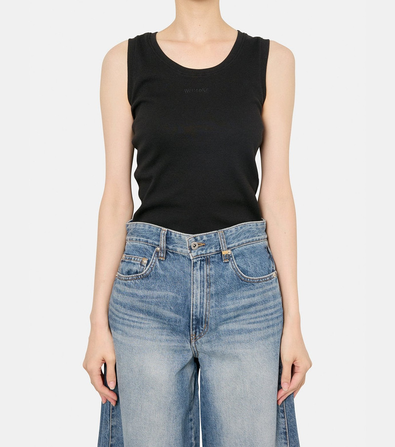 We11done LOGO SLEEVELESS TOP outlook