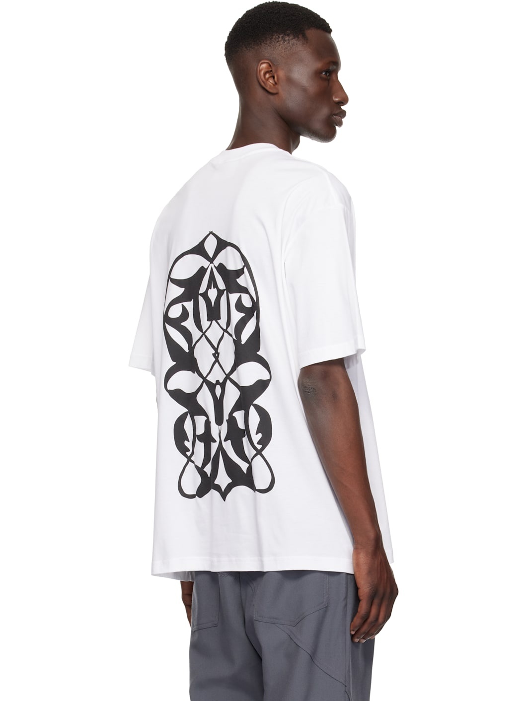 White 'Logo' Oversized T-shirt - 3