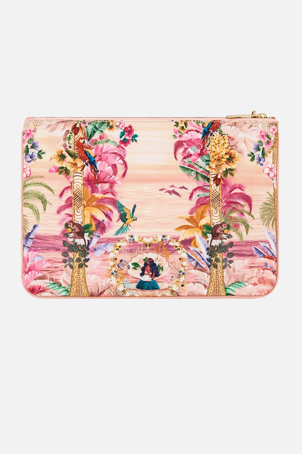 SMALL CANVAS CLUTCH - 3