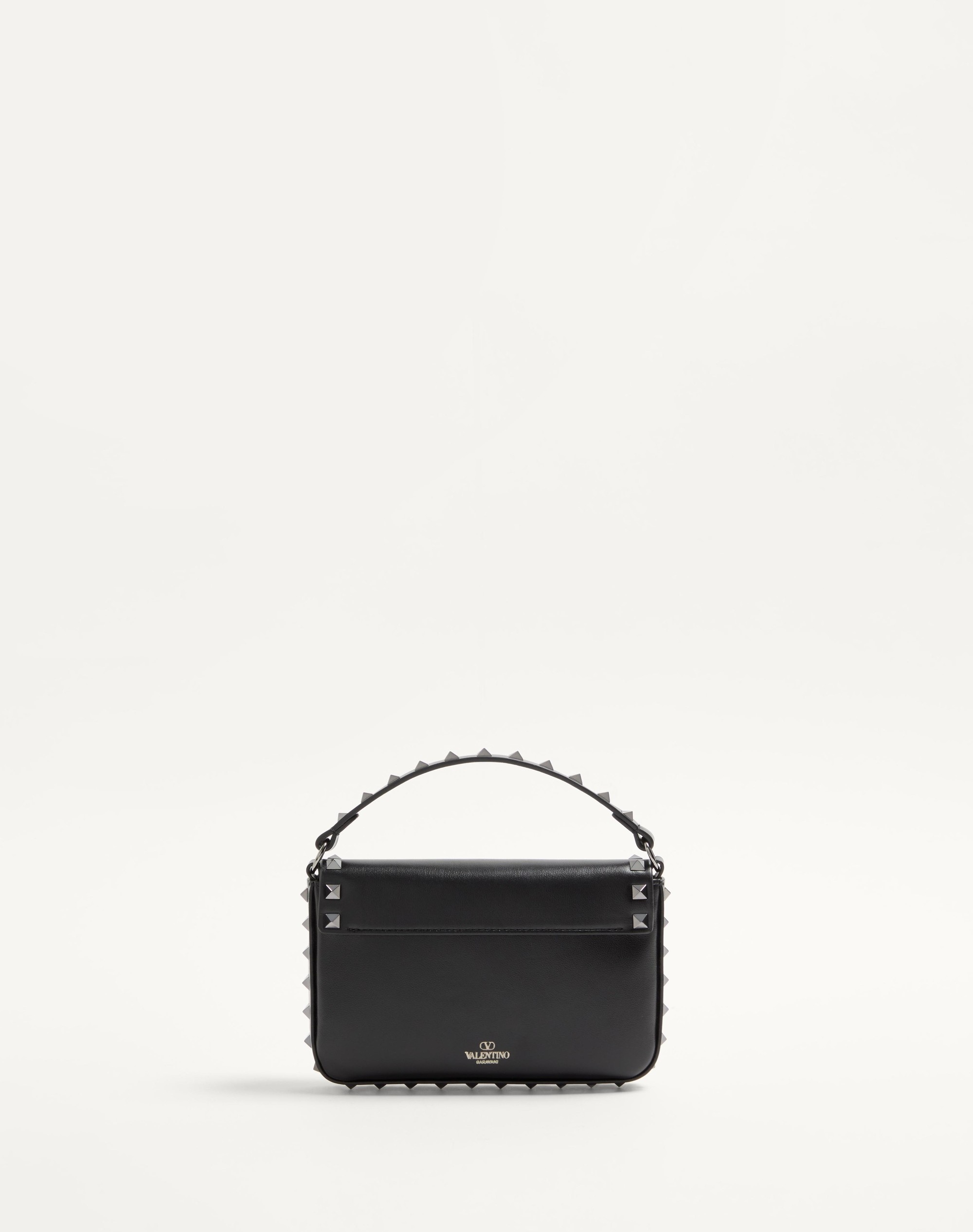 MINI ROCKSTUD CALFSKIN SHOULDER BAG - 3