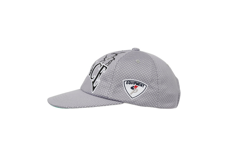 PALACE HESH STRAPBACK SILVER outlook