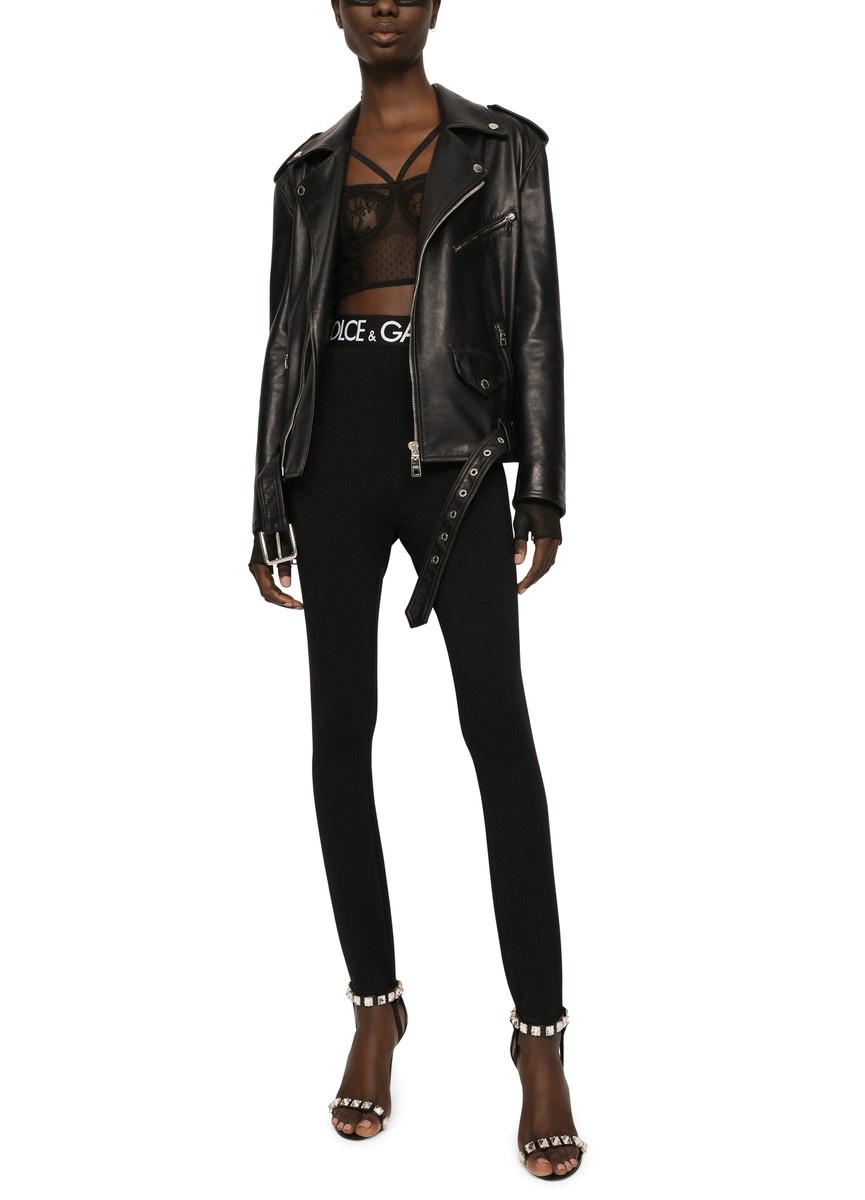 Dolce & Gabbana Leather biker jacket | 24s | REVERSIBLE