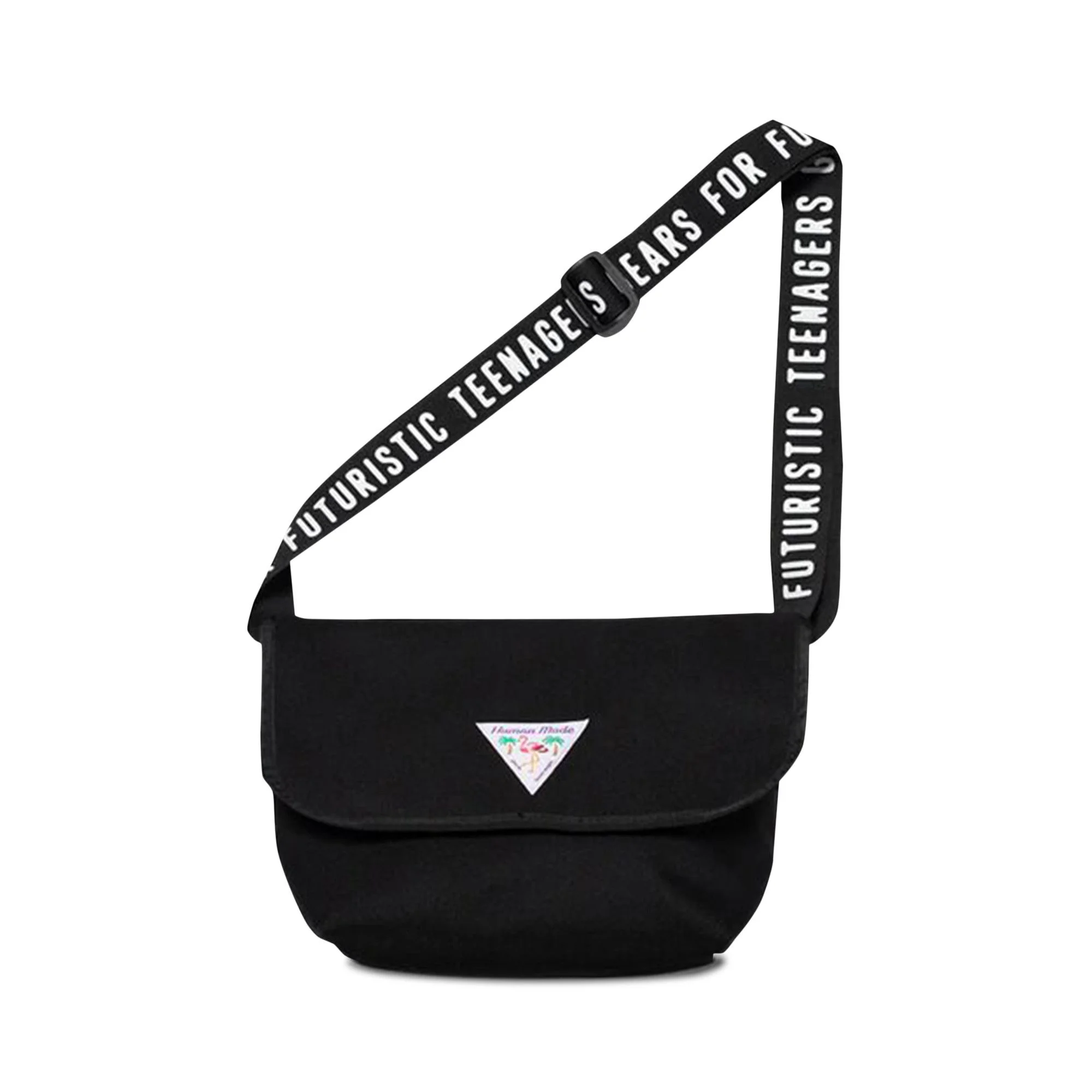 Human Made Small Messenger Bag 'Black' - 1