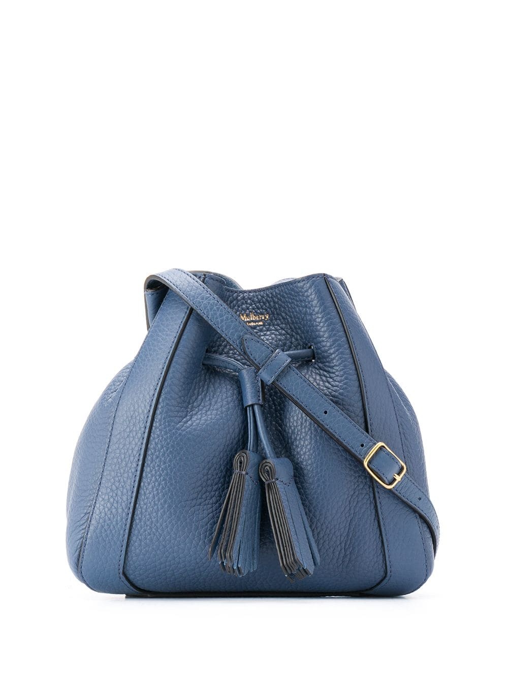 drawstring shoulder bag with tassel detail - 1