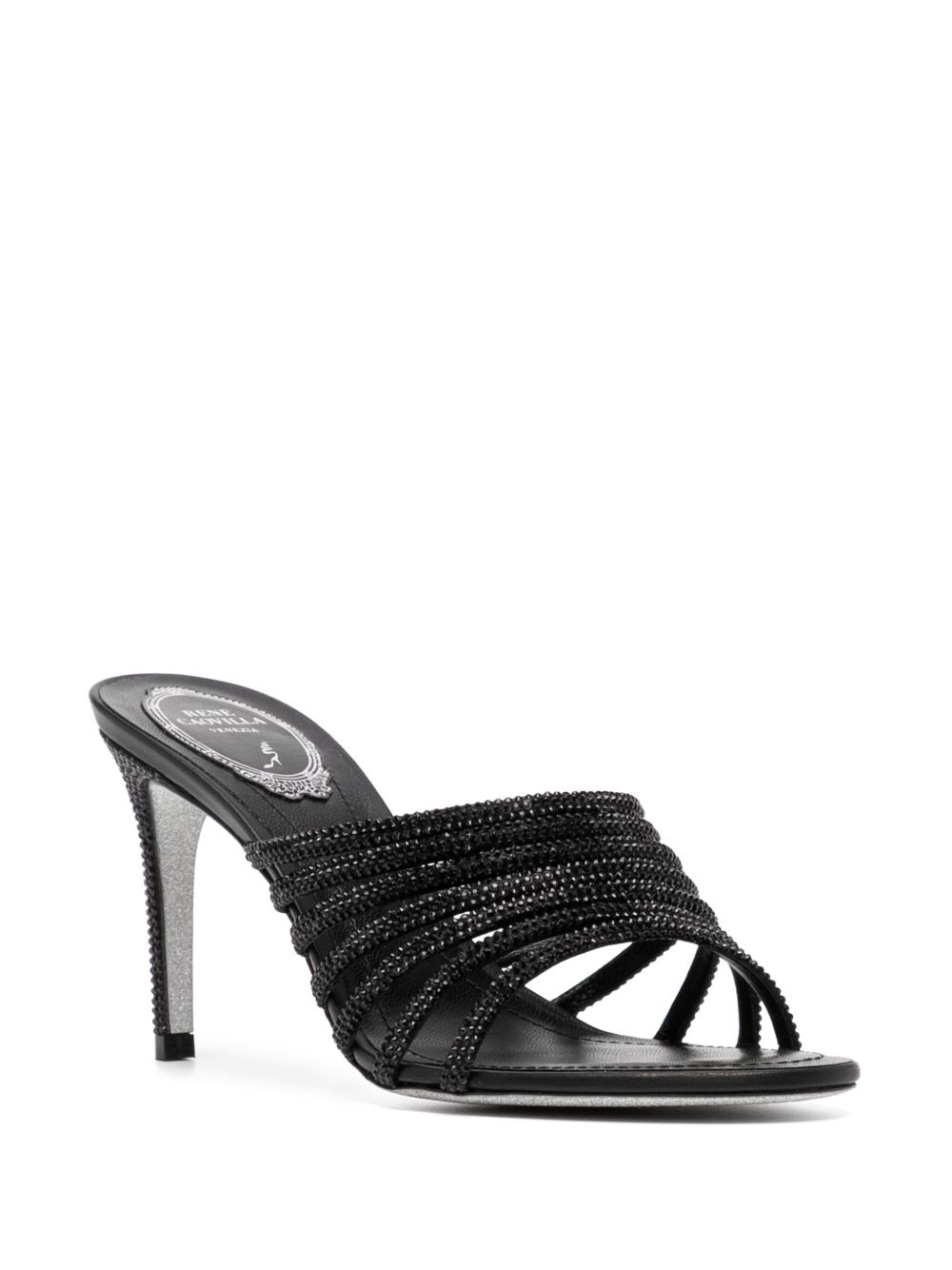 80mm full-trim sandals - 2