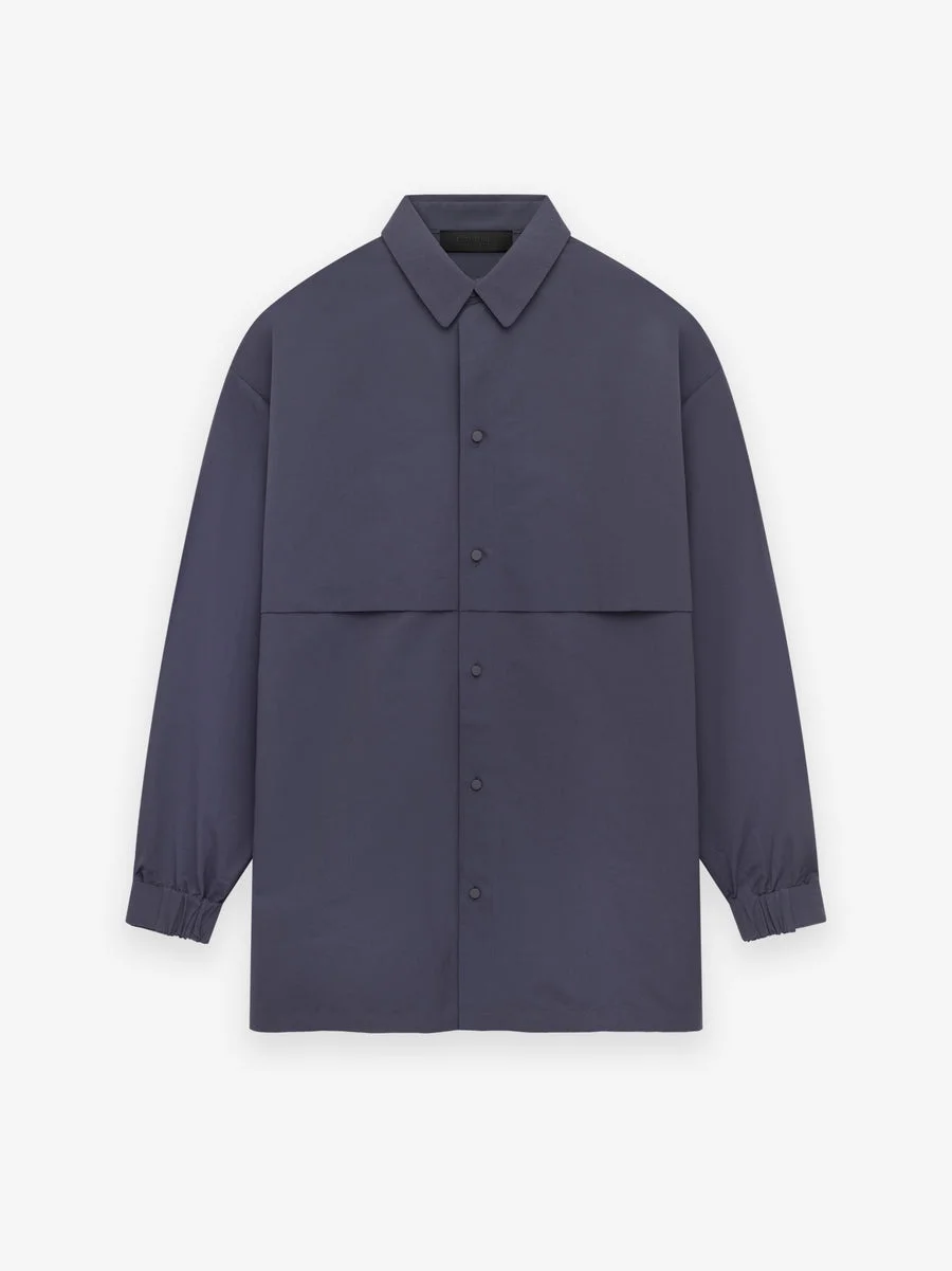 Military Nylon Overshirt - 1