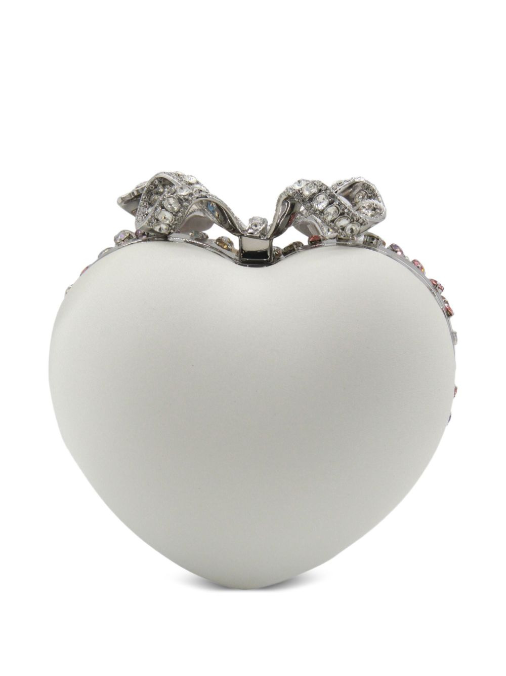 crystal-embellished clutch bag - 2