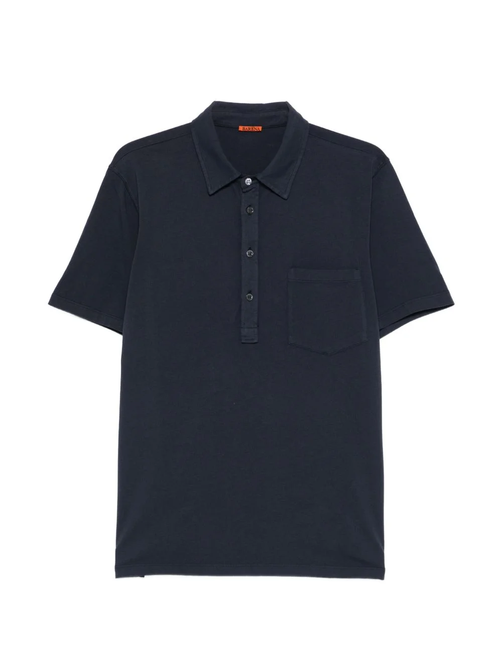button chest pocket polo shirt - 1