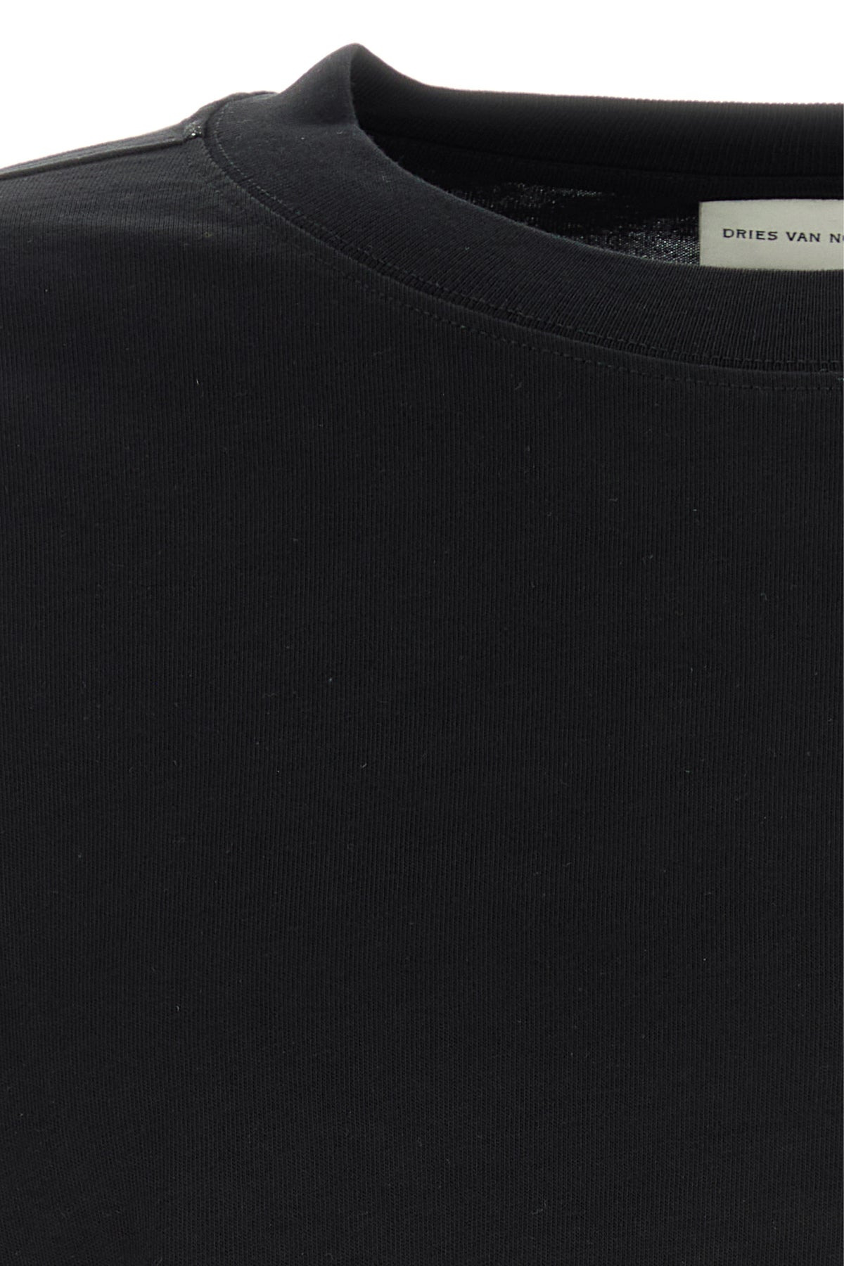 Black cotton oversize Hegland t-shirt - 3
