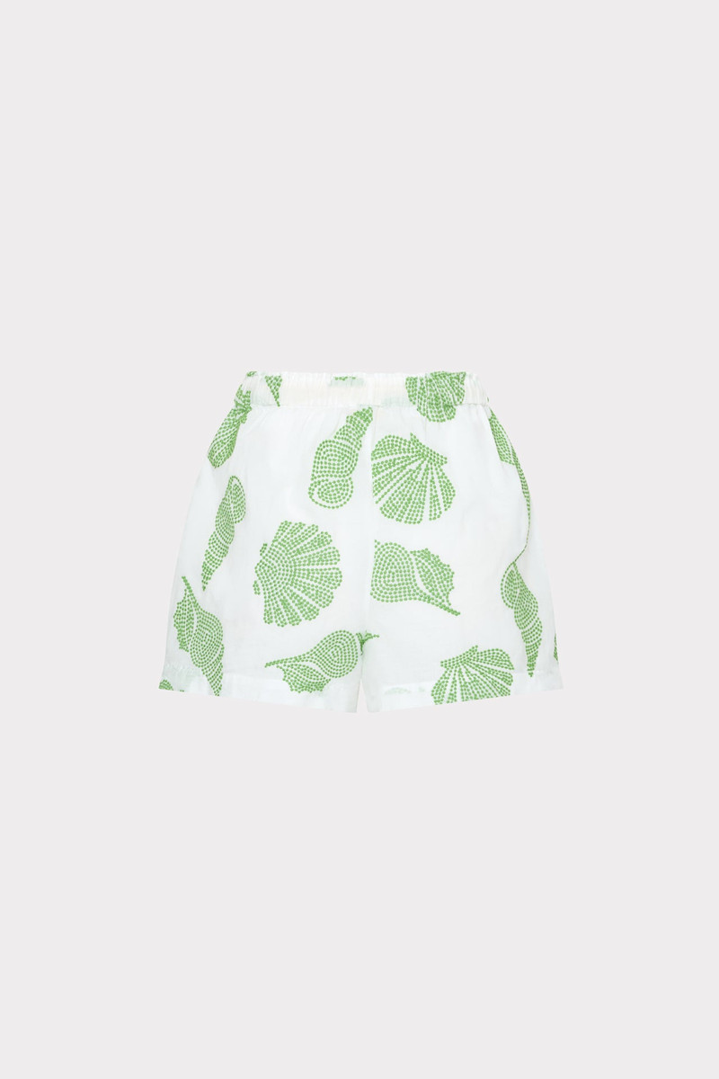 MILLY Corrie Embellished Cover-Up Short outlook