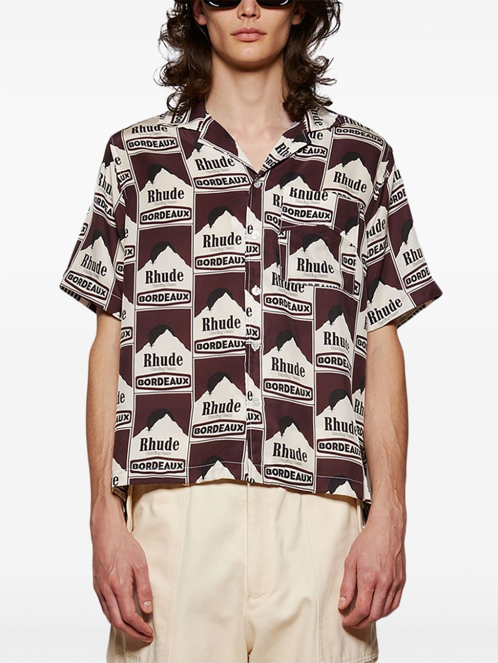 Moonlight Bordeaux shirt - 3