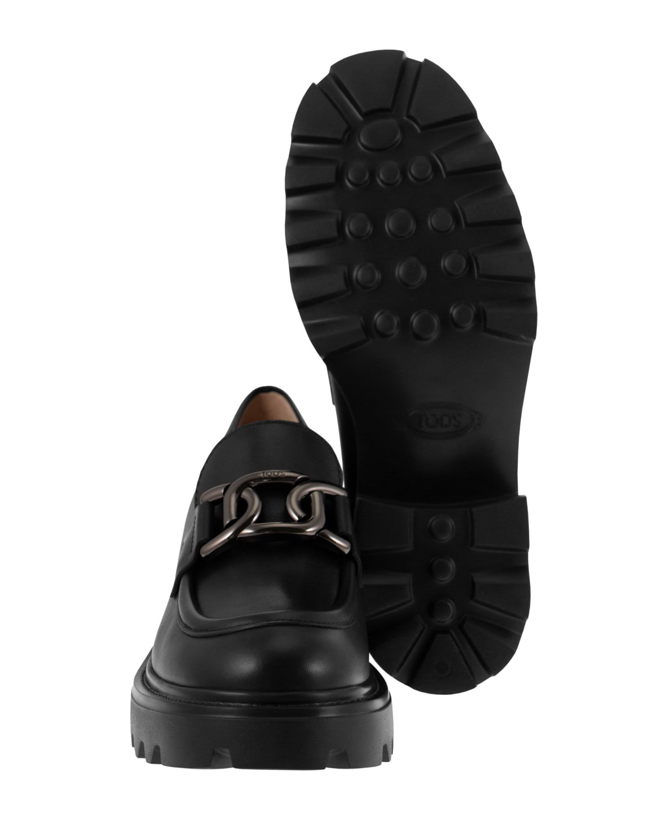 High Leather Loafer - 5