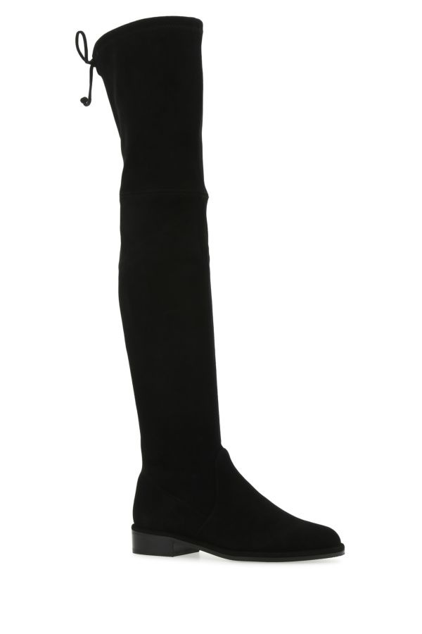 Black suede Lowland boots - 2