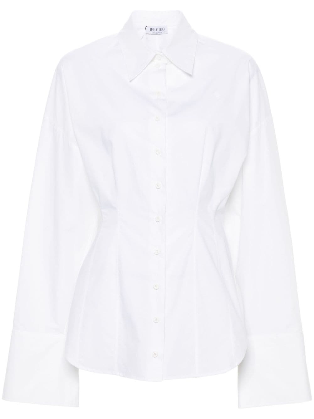 cotton poplin shirt - 1
