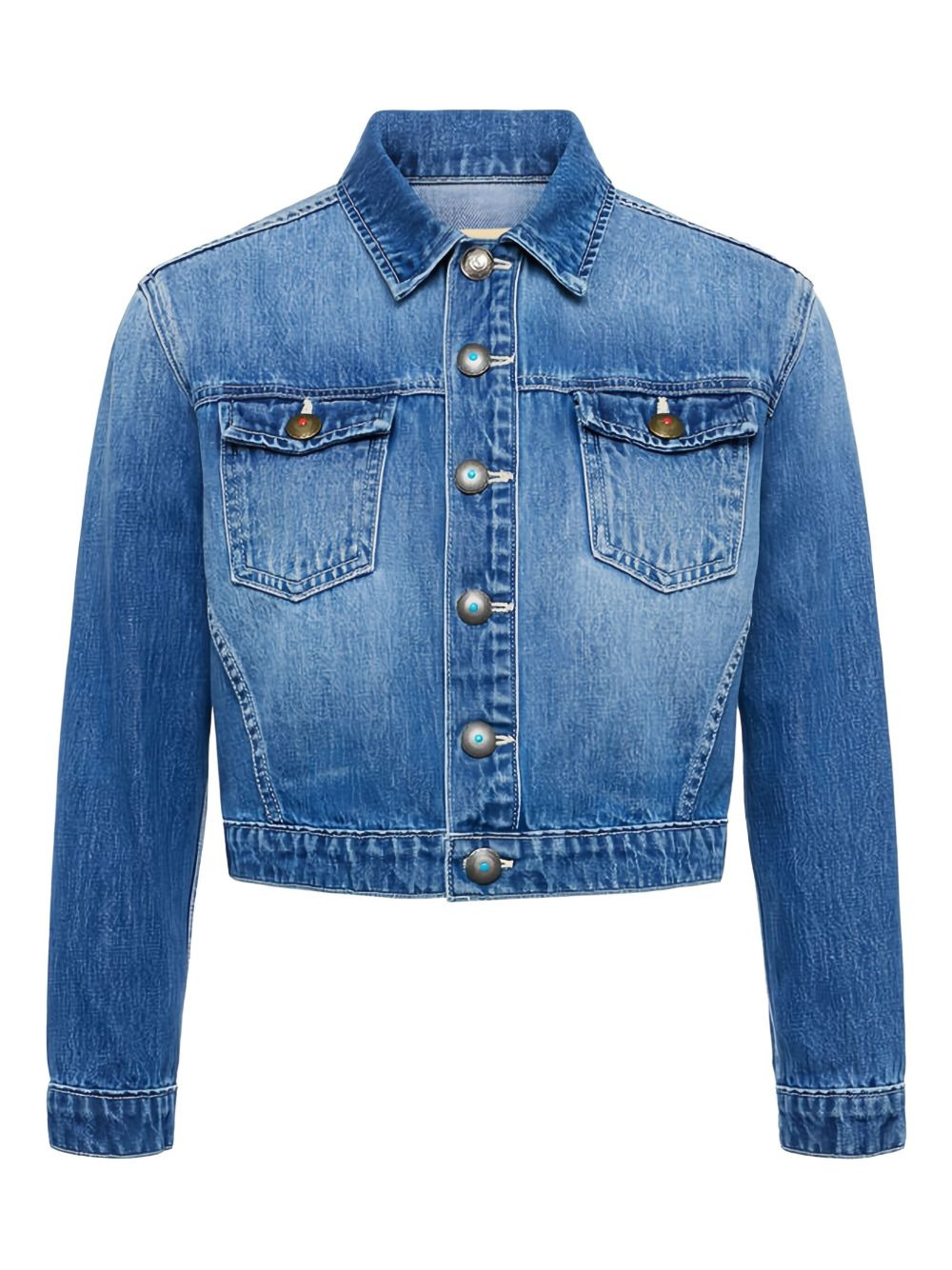 Koda button-fastening denim jacket - 1