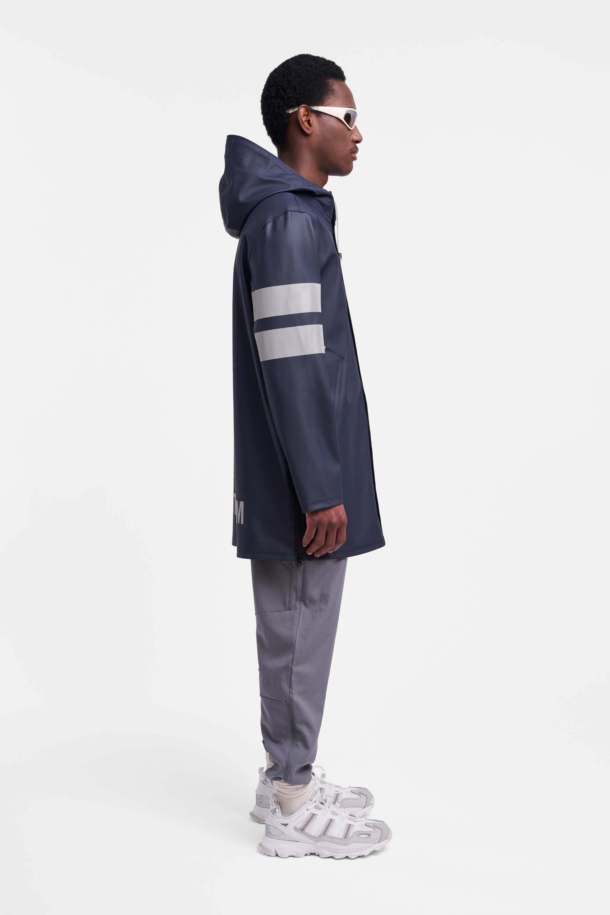 Stockholm Bike Raincoat Navy - 3